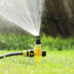 Adjustable 360 Degree Sprinkler Lawn Sprinkler Automatic Sprinkler Agricultural Land Scattering Sprinkler Scattering Sprinkler (With 4-tap)