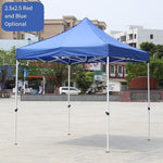 Sunshade Epidemic Prevention Isolation Tent Telescopic Awning Four Foot Sun Umbrella Outdoor Large Tent Umbrella Simple Folding Umbrella 3 * 6m