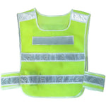 LED Reflective Vest With Light Riding Luminous Protective Clothing Traffic And Road Construction Night Working Uniform