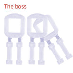 Plastic Packaging Buckles Packed With Anti-skid Hand-made Belt Clip Carton Express 1000 Pieces 1220-10