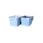 Turnover Box Thickened Plastic Box 60 * 50 * 36 MM Solid Convenient Blue