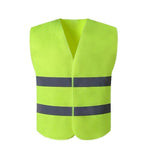 High Brightness Velcro Yellow Reflective Vest Traffic Protection Reflective Vest Warning Clothing Construction Road Maintenance
