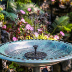 Solar Fountain Fish Pond Rockery Water Landscape Pond Fountain Landscaping Outdoor Courtyard Small Sprinkler Pump 6.5w Solar Fountain Without Battery
