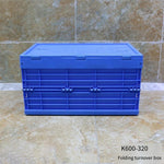 Folding Box Plastic Warehouse Hardware Turnover Box Logistics Box Clothing Storage And Sorting Box