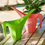 Gardening Watering Pot Watering Pot Household Watering Pot For Flowers And Vegetables Indoor Thickened Plastic Long Mouth Pot Flower Raising Tool 1.2L Pink