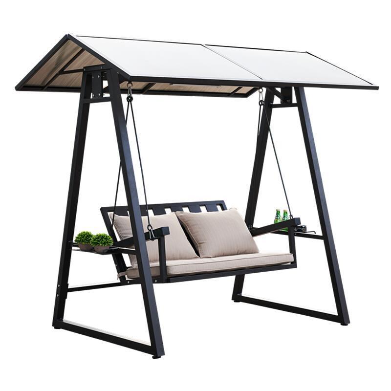 Outdoor Swing Rocking Chair Courtyard Double Hanging Chair; ECVV