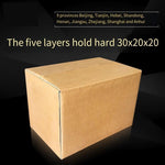5 Layer Carton 5 Kg Apple Carton Express Delivery Wholesale 5 Layer Special Hard 30 * 20 * 20 CM * 10