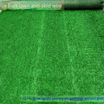 10 Square Meters 2m * 1m * 1.5cm Suitable For Supermarket Fruit Lawn Mat Fruit Mat Lawn Carpet Green Artificial Turf Fruit And Vegetable Antiskid Mat No Glue