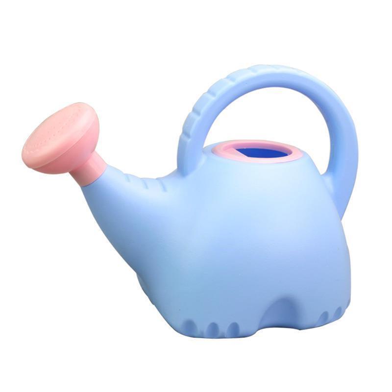 [1.5L Small Elephant Type] Household Gardening Tools Children's Cute Cartoon Small Elephant Shape Watering Pot  Pink Blue Children's Watering Pot