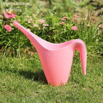 Yellow Macarone Long Mouth Watering Pot 1.8l Household Meat Vegetable Watering Watering Pot Potted Flower Watering Pot Gardening Tools