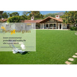 2cm Upgraded Simulated Lawn Ground Mat Fake Grass Green Plantation Green Man-made Plastic Artificial Turf Carpet
