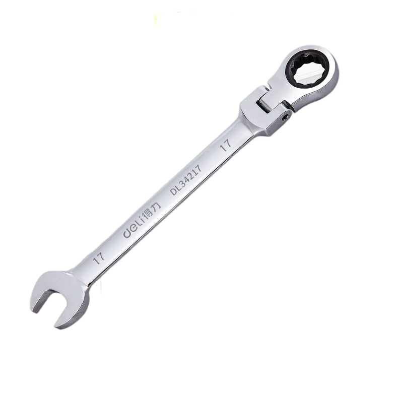 Quick Ring Ratchet Wrench Automatic Ratchet Dual Purpose Wrench Opening 17mm Movable Head Ratchet Dual Purpose Wrench 17mm