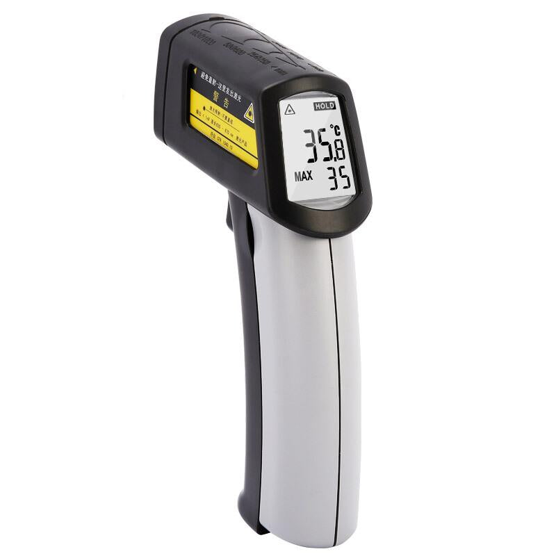 Infrared Thermometer Emissivity 0.95 Industrial Temperature Gun Oil Temperature Thermometer Electronic Thermometer Range: - 30 ~ 500 ℃, Emissivity 0.95