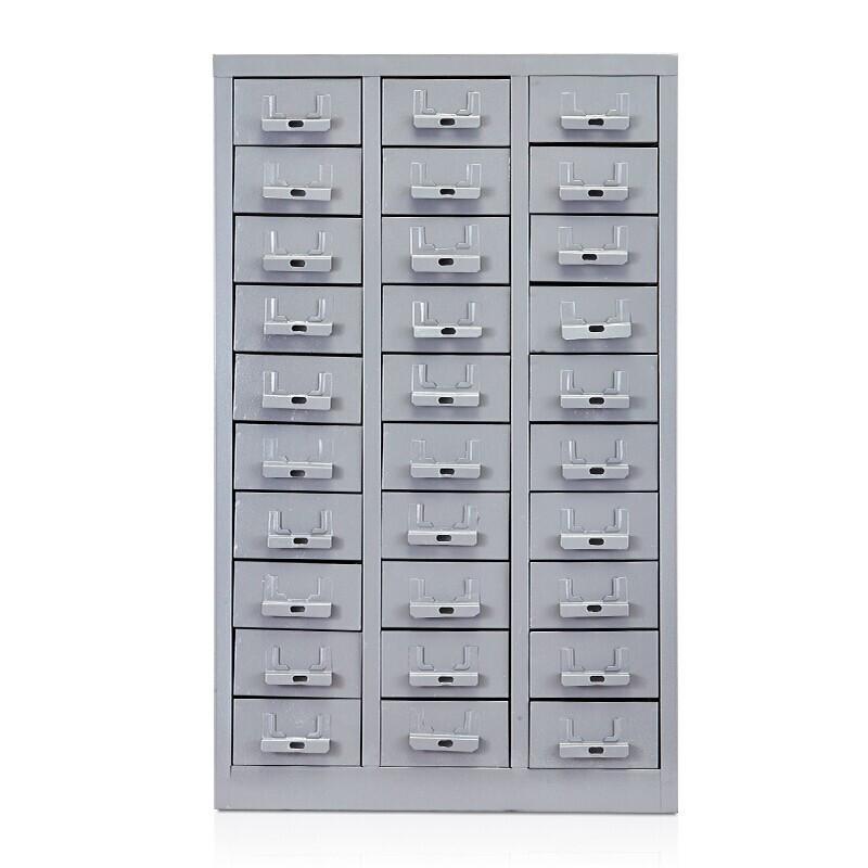 Parts Cabinet Drawer Type Tool Cabinet Parts Box Electronic Components Material Screw Classification Storage Cabinet Box 30 Drawer Iron Drawer Without Door
