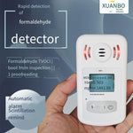 Formaldehyde Detector Precision Household Portable Formaldehyde Gas Monitor Air Quality Detection Alarm Professional Automatic Measurement