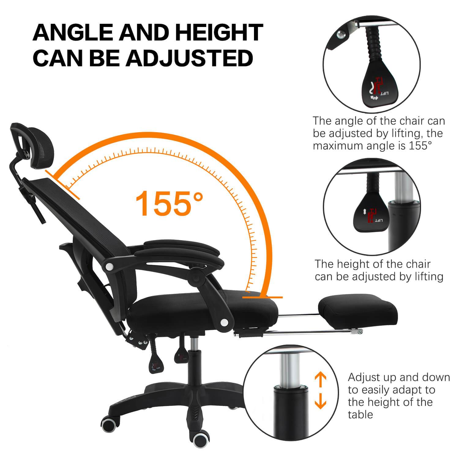 3 Ways to Adjust Office Chair Height - wikiHow