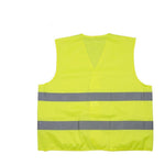 Fluorescent Vest Reflective Vest Woven Comfortable Breathable Strap Velcro Safety Vest
