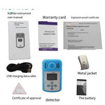 Instrument Portable Oxygen Gas Detector Lithium Rechargeable Oxygen Concentration Tester Three Kinds Of Audible And Visual Alarms