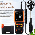 Speed For Anemometer Split Wind Temperature Meter Lithium Battery Direct Charging Unit Conversion Anemometer