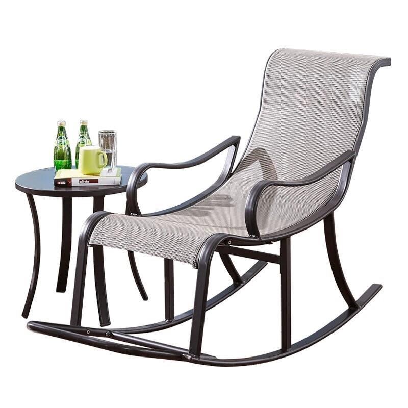 Rocking Chair Family Balcony Leisure Chair Indoor Rocking; ECVV USA ...