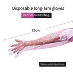 Animal Disposable Long Arm Gloves Thickened And Lengthened Breeding Equipment And Instruments 85 CM * 50 Pieces Per Bag