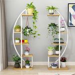 Modern Simple Flower Rack Next To TV Cabinet Flower Rack Multi-storey Indoor Living Room Hanging Orchid Bedroom Household Space Saving Balcony Decoration Floor Two Preferential Combinations Please Note Color Assembly