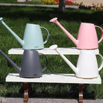 High Quality Fleshy Watering Pot Green Plant Potted Watering Pot Fertilizing Pot Transparent Plant Vegetable Watering Pot Stainless Steel Long Nozzle