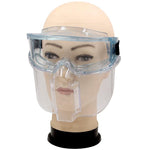 6 Pieces Protective Mask Full Face Protection Anti Splash Anti Dust Polishing Impact Transparent Kitchen Protective Mask Face Screen Labor Protection Mask Work Protective Glasses Pesticide Spraying Chemical Splash Protection Headwear Glasses Face Screen