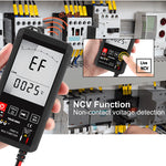 ECVV Digital Multimeter Handheld Universal Meter Auto Recognition NCV 1000V DC Voltage, Resistance,Capacitance Measure Meter Large Screen Electronic Repair Tool