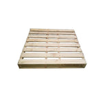 Wooden Shelf Pallets Wooden Floor Warehouse Fork Pallet New Length 90cm, Width 100cm, Height 11cm