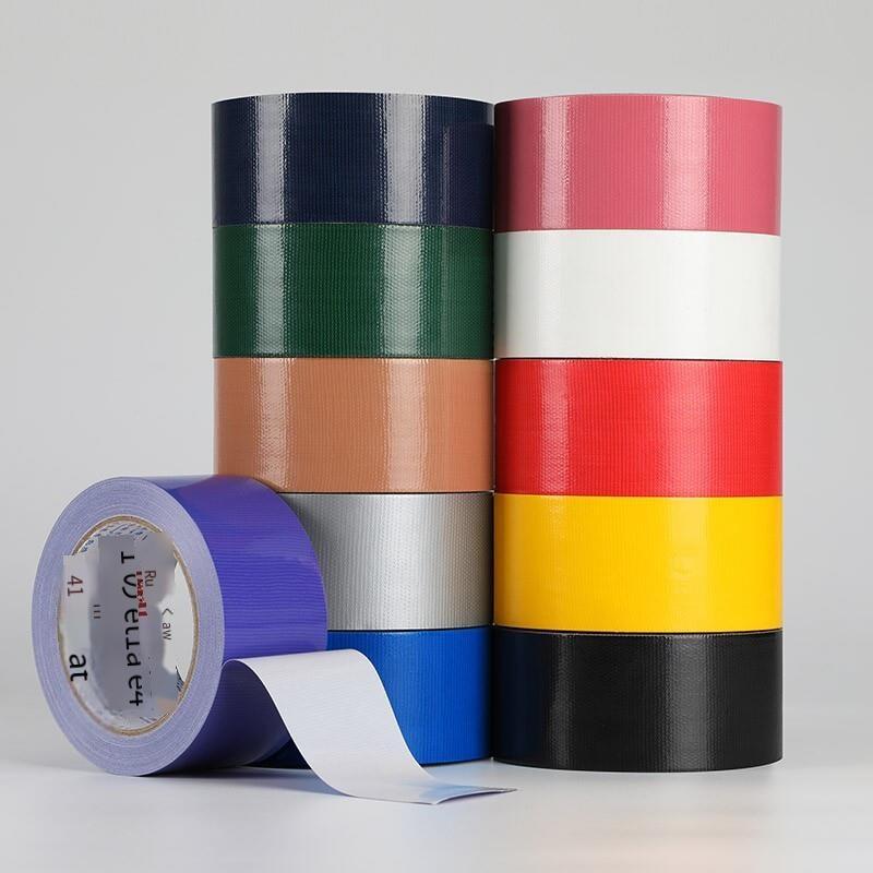 15 Rolls Packing Tape High Adhesive Single-sided Cloth Base Tape Color Waterproof Wedding Carpet Splicing Tape 11 Colors Available Width 20 Meters Long, 60 Mm Wide * 20 M Light Blue