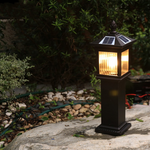 Solar Lawn Lamp New Chinese Outdoor Waterproof Courtyard Aisle Lamp Outdoor Villa Garden Household Landscape Lamp Solar Lawn Lamp