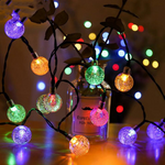 Solar Lamp String Color Lamp Flashing Lamp Tree Lamp Garden Landscape Lamp LED Lamp String Solar Lamp String Color Lamp Festival Lamp