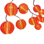 Solar New Year Lanterns Festival LED Lights String Courtyard Balcony Courtyard Decorative Lights Spring Festival Hanging Gifts Color Lanterns